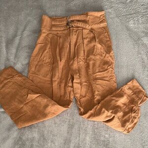 ILLA ILLA Women's Tan Cropped Pants